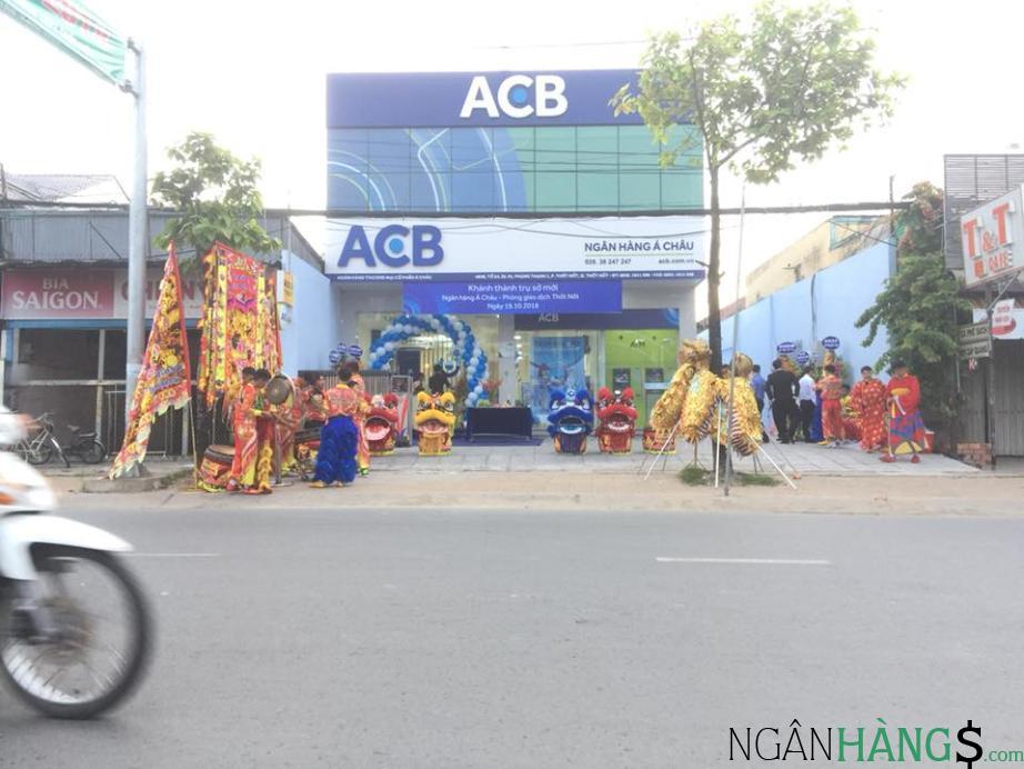 Ảnh Cây ATM ngân hàng Á Châu ACB Ô Chợ Dừa 1