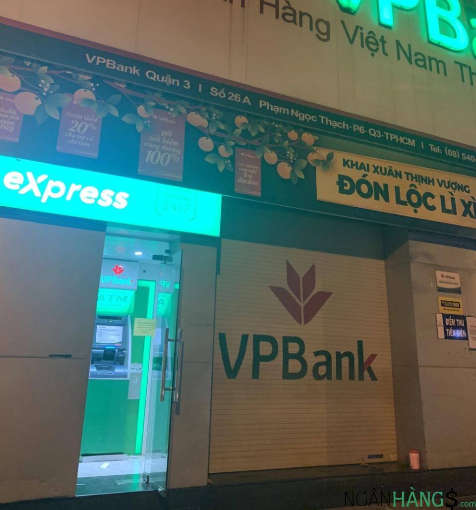 Ảnh Cây ATM ngân hàng Việt Nam Thịnh Vượng VPBank Công ty DL đường Sắt HN. 1