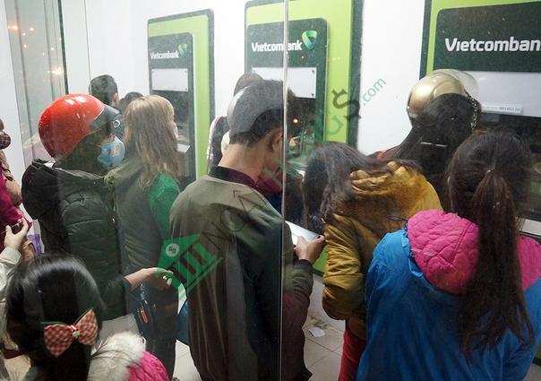 Ảnh Cây ATM ngân hàng Ngoại thương Vietcombank Trụ PGD Lê Thánh Tông 1